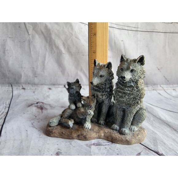 Papel Spirit of the Wild Wolf Collection Family Spirit Hand Painted - Picture 8 of 9